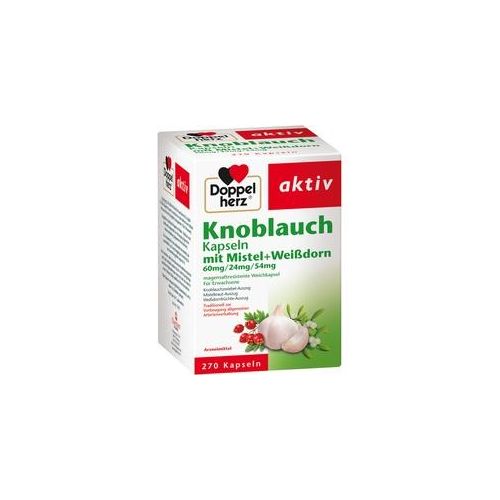 Doppelherz aktiv Knoblauch Kapseln mit Mistel + Weißdorn