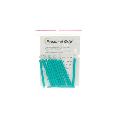 PROXIMAL Grip ultrafein türkis Interdentalbürste