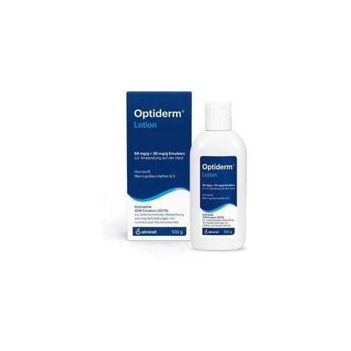 Optiderm Lotion bei Juckreiz und trockener Haut