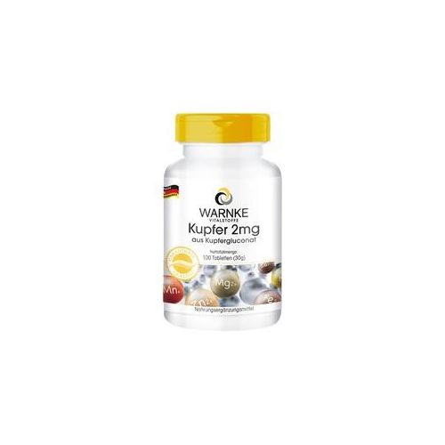 Kupfer 2 mg Aus Kupfergluconat Tabletten