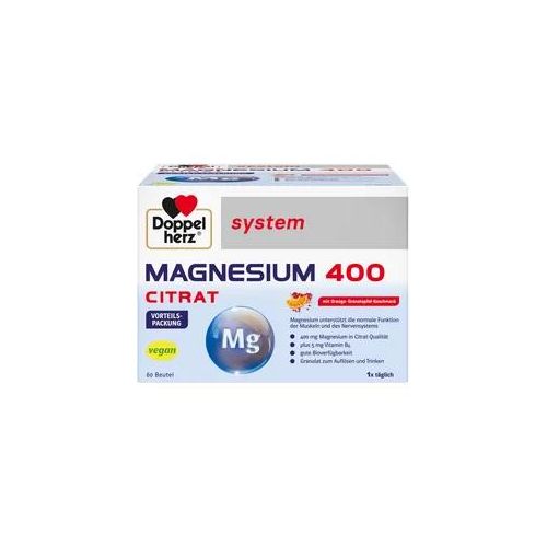 Doppelherz system MAGNESIUM CITRAT 400