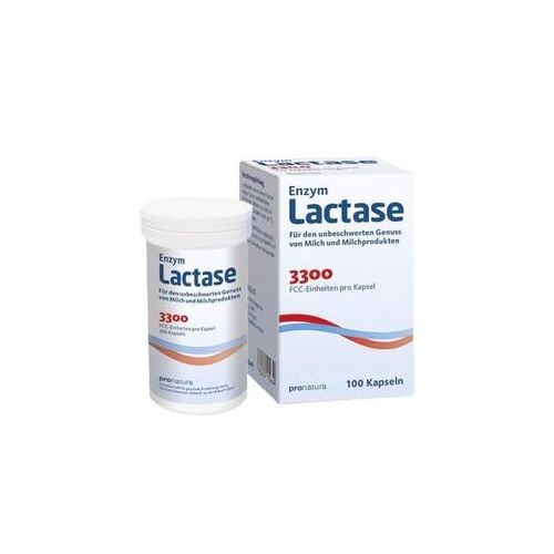 Enzym Lactase 3.300 FCC 200 mg Kapseln