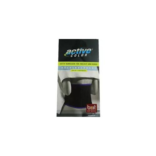 BORT ActiveColor Rückenbandage L schwarz