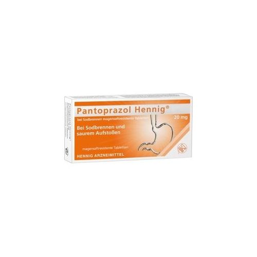 Pantoprazol Hennig bei Sodbrennen 20mg