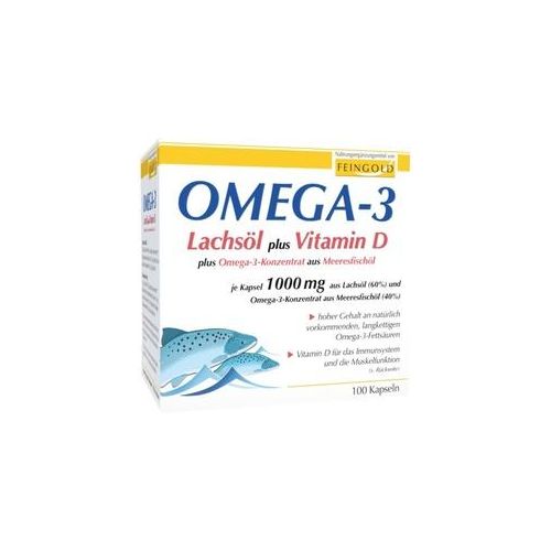 OMEGA-3 LAchsöl plus Vitamin D