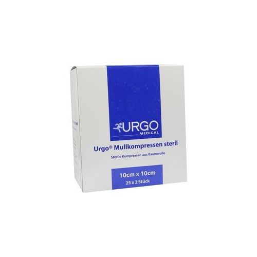 URGO MULLKOMPRESSEN 10x10 cm steril