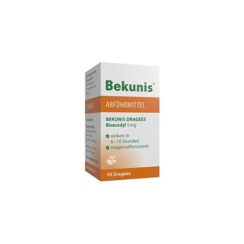 Bekunis Dragees Bisacodyl 5mg