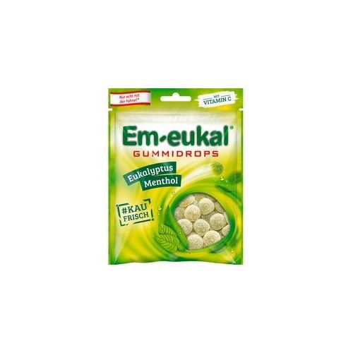 Em-eukal Gummidrops EUKALYPTUS-MENTHOL zuckerhaltig