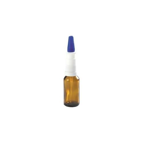 NASENSPRAY Pumpzerstäuber auf 20 ml Braunglasflasche