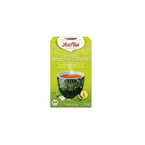 YOGI TEA Grüntee Matcha Zitrone Filterbeutel