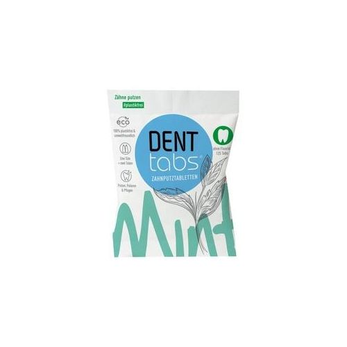 DENTTABS Zahnputztabletten stevia-mint fluoridfrei