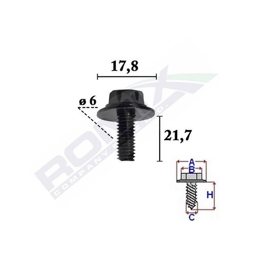 ROMIX Schraube MAZDA C70350 9GG600616T