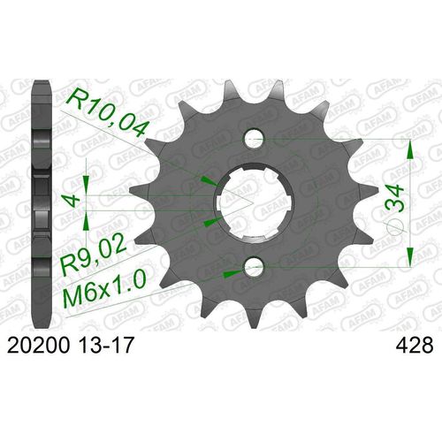 AFAM Kettenritzel 20200-13