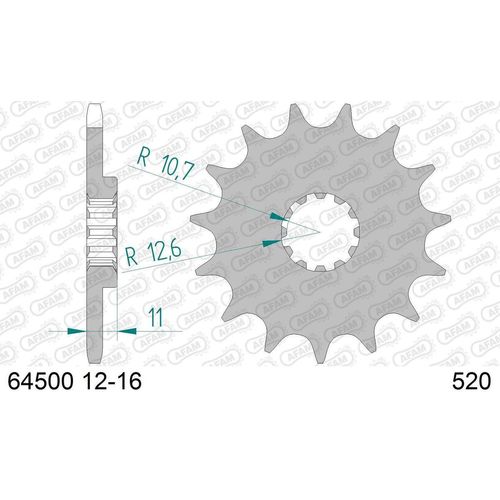 AFAM Kettenritzel 64500-13