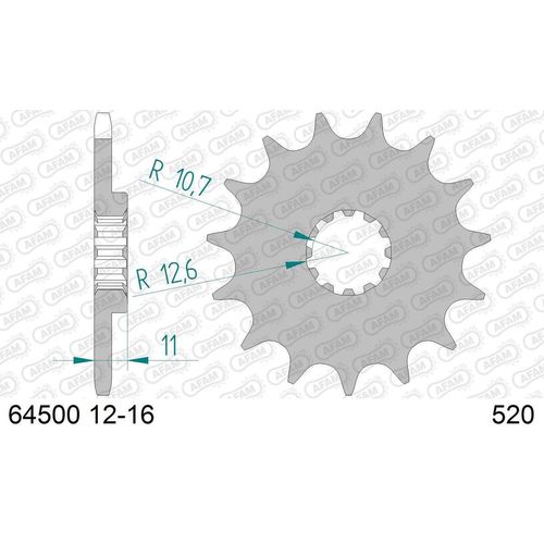 AFAM Kettenritzel 64500-14