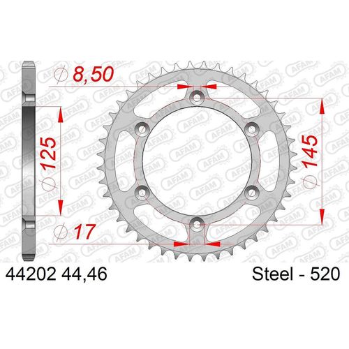 AFAM Kettenrad 44202-44