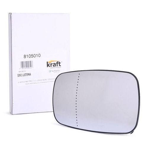 KRAFT Außenspiegelglas RENAULT 8105010 7701054752 Spiegelglas,Spiegelglas, Außenspiegel