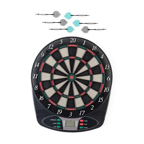 Elektronische Dartscheibe Classic 1-8 Spieler 6 Softdarts Pfeile Score Display