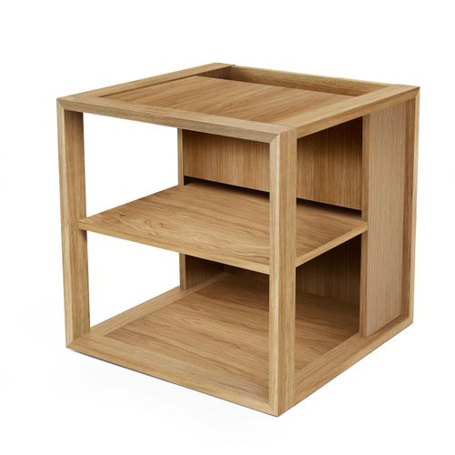 Woodman Couchtisch »Cube«, Holzfurnier aus Eiche