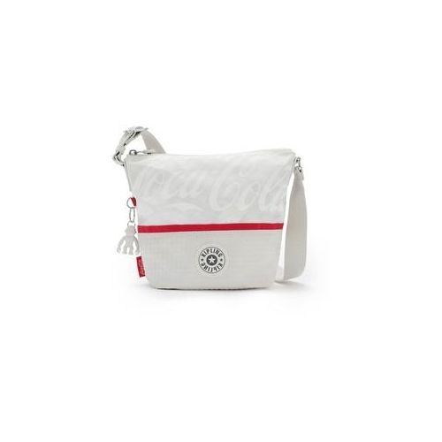 kipling Coca-Cola + Sonja Crossbody S CC White Bone