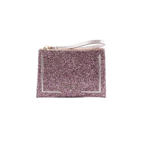 PATRIZIA PEPE Glitter Clutch Glitter Rose