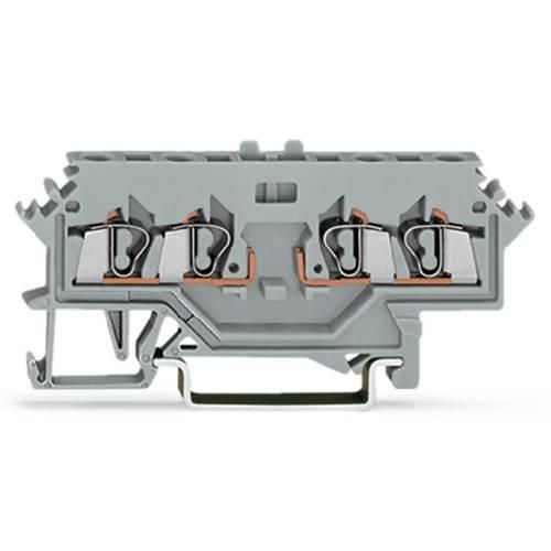 WAGO 280-686 Basisklemme 5 mm Zugfeder Belegung: L Grau 100 St.