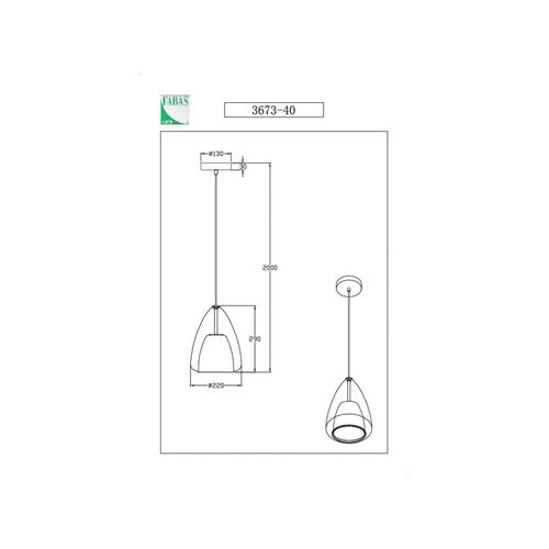 Hängeleuchte Britton, 1-flammig, grau-transparent, Glas