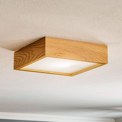 Envostar Kerio Deckenlampe 27,5x27,5cm eiche hell