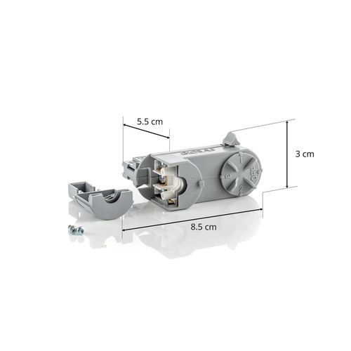 3-Phasen Multiadapter Noa, Tragkraft 10kg, grau