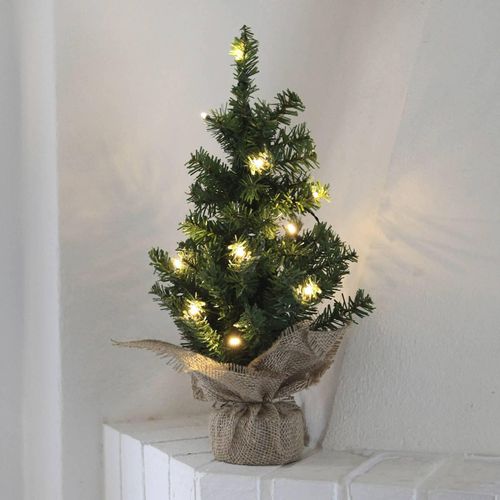 LED-Tannenbaum Tree im Jute-Sack