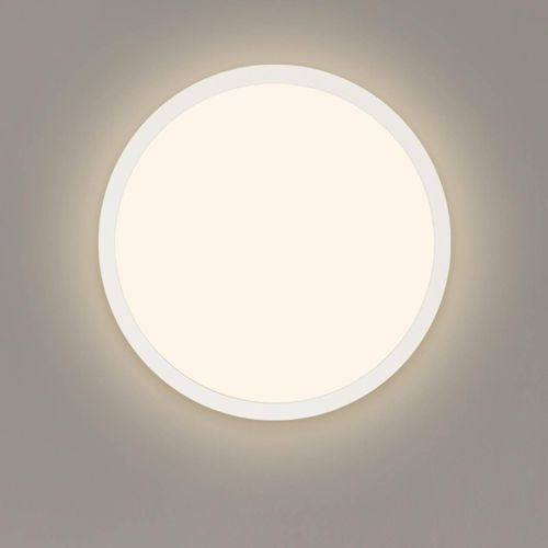 LED-Panel Jalo Round, Ø 29,2 cm, weiß, Kunststoff, 2.700 K