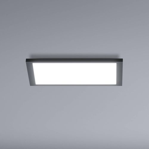 WiZ LED-Deckenleuchte Panel, schwarz, 30x30 cm