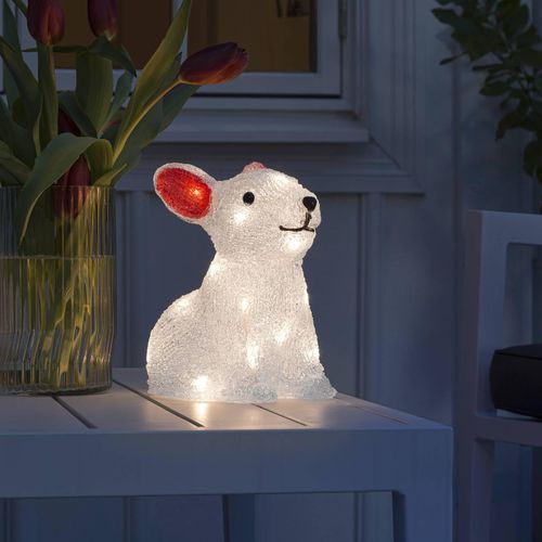 LED-Leuchtfigur Kaninchen, Batteriebetrieb