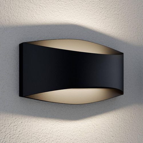 Lindby Evric LED-Außenwandleuchte, Breite 20,3 cm