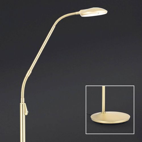 LED-Stehlampe Cobra mit wechselbarer Lichtfarbe