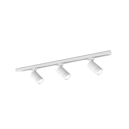 Molto Luce LED-3-Phasen-Schienensystem Moove, weiß, 3-flg.