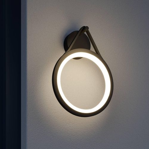 LED-Außenwandleuchte Mirco, ringförmig, IP65