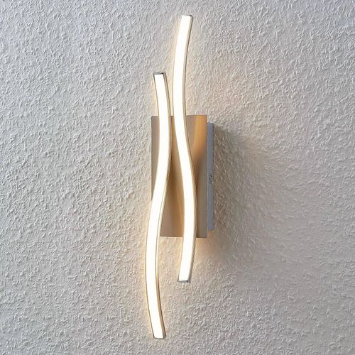 LED-Wandlampe Safia in Wellenform