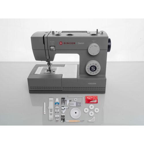 SINGER Freiarm-Nähmaschine "Denim HD 6335M" Nähmaschinen grau