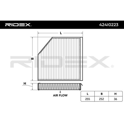 RIDEX Innenraumfilter AUDI,BENTLEY 424I0223 4H0819439,4GD819439