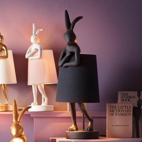 KARE Design Animal Rabbit Tischleuchte, E27, 43473,