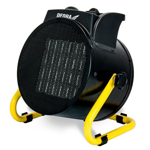 Elektrischer Heizlüfter schwarz 5000W