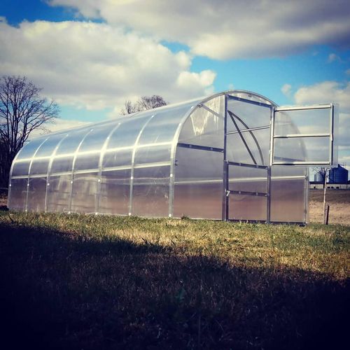 Gewächshaus BALTIC LT 3x6m (L x B) mit 4 mm polycarbonat.