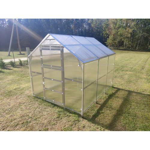 Gewächshaus KLASIKA BERNARD 2,35x4 m mit 4 mm Polycarbonat