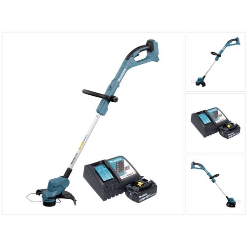Makita DUR193RT, Rasentrimmer, Nylonschnur, D-Schlaufengriff, 18,8 cm, 1,65 mm, 7800 RPM