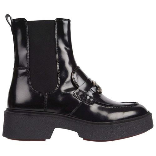 Tommy Hilfiger Damen Stiefeletten FW0FW07317 BDS Farbe: Schwarz Größe: 36
