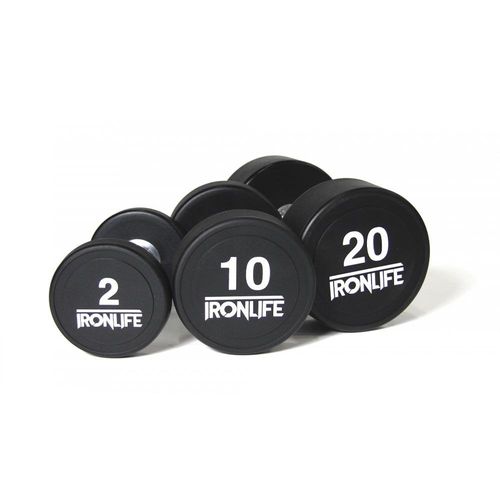 Satz Urethan-Einhandhanteln IRONLIFE 2-20 kg