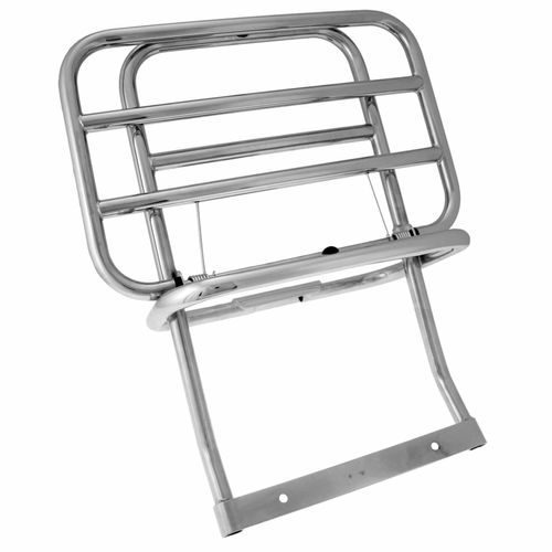 Chrome Klapp-Hinterradträger 38x25 cm