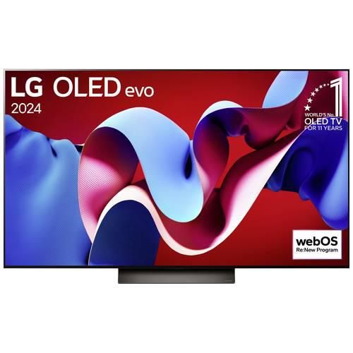 LG Electronics OLED55C47LA 4K OLED evo TV OLED-TV 139 cm 55 Zoll EEK G (A - G) CI+, DVB-C, DVB-S2, DVB-T2, Smart TV, UHD, WLAN Schwarz