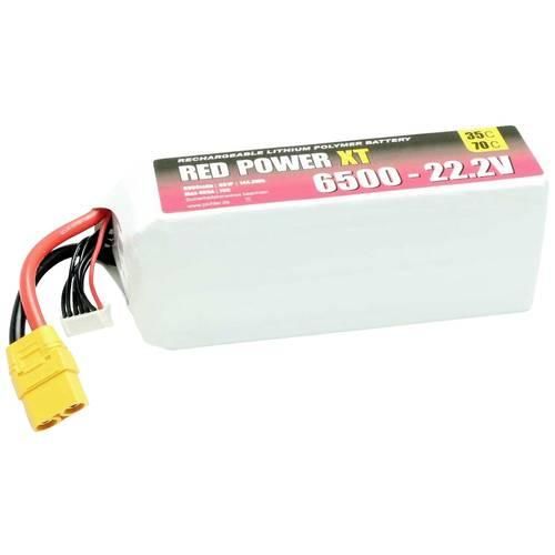 Red Power Modellbau-Akkupack (LiPo) 22.2 V 6500 mAh 35 C Softcase XT90